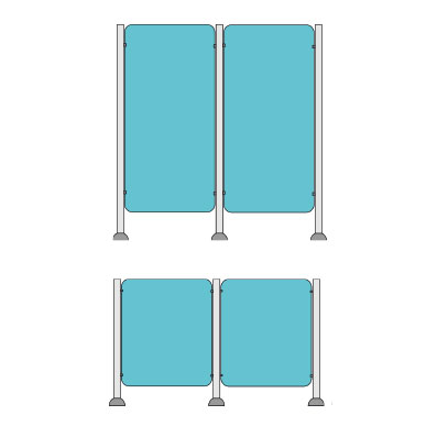 Transenne a Pannello