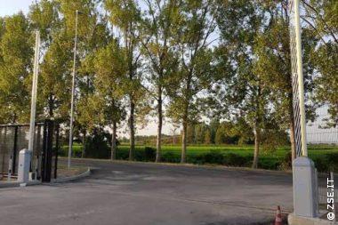 ACCESSO VEICOLARE CON BARRIERA BR6